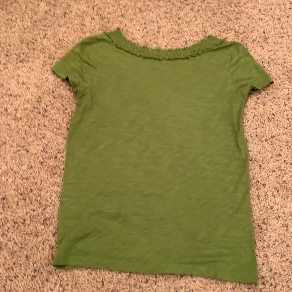 Talbots medium green top - Picture 3 of 3